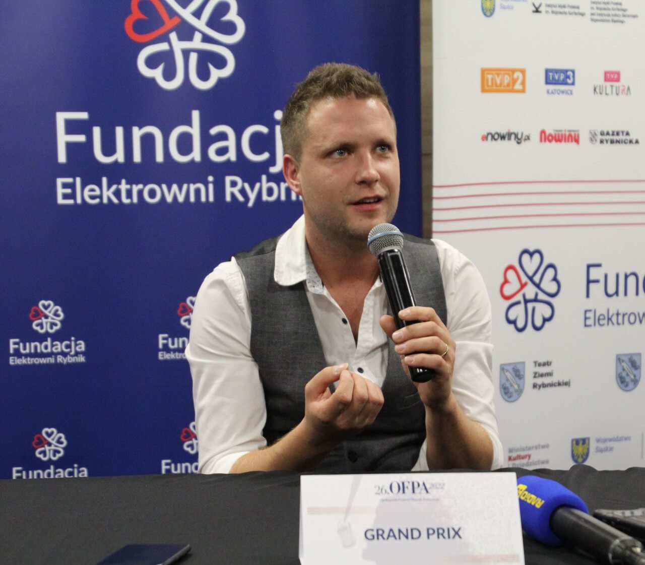 Laureat Grand Prix OFPA 2022 Krzysztof Stępień. Zdj. Sabina Horzela-Piskula