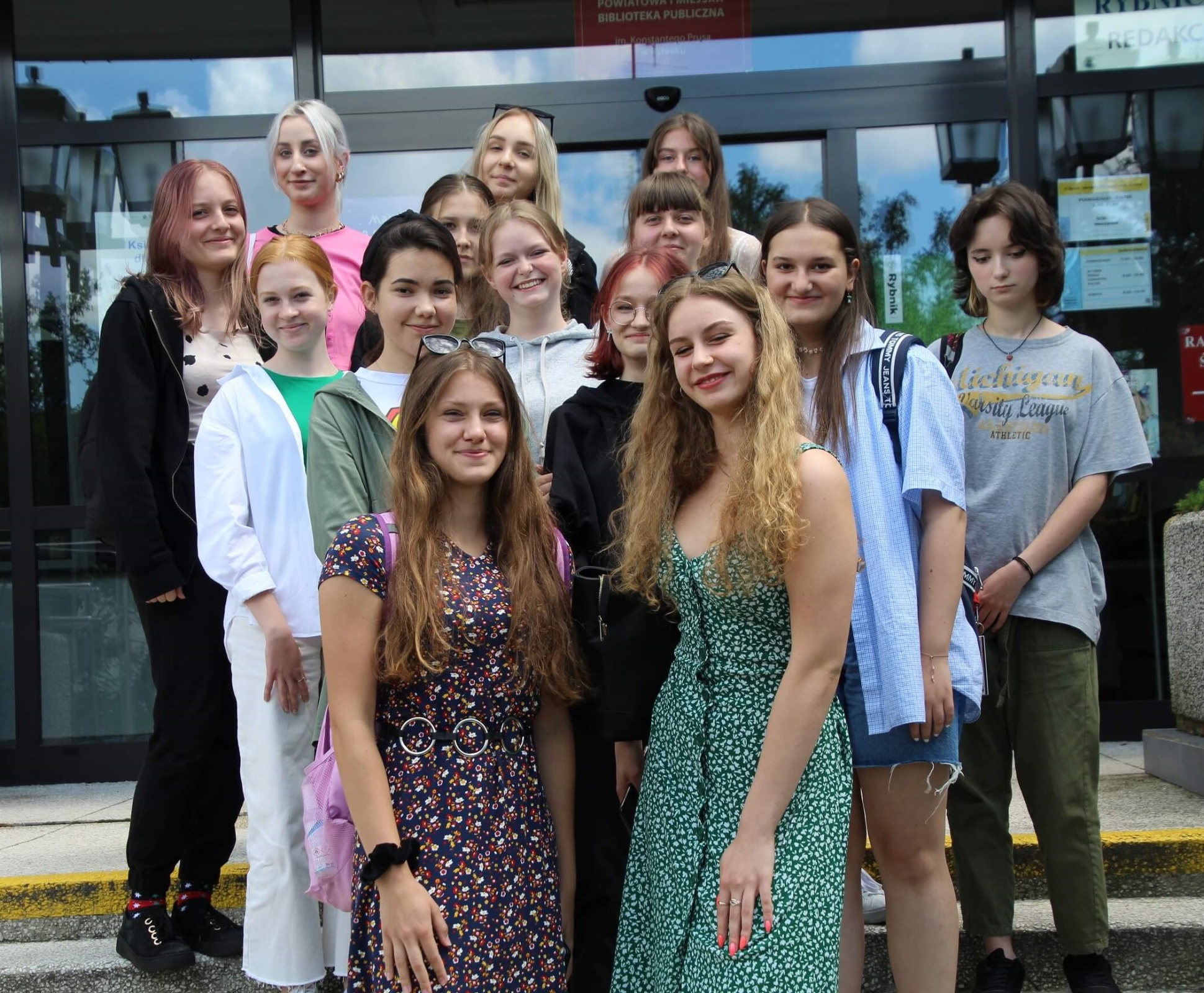 Uczniowie I LO w Rybniku wzięli udział w warsztatach dziennikarskich. Zdj. Aleksander Król