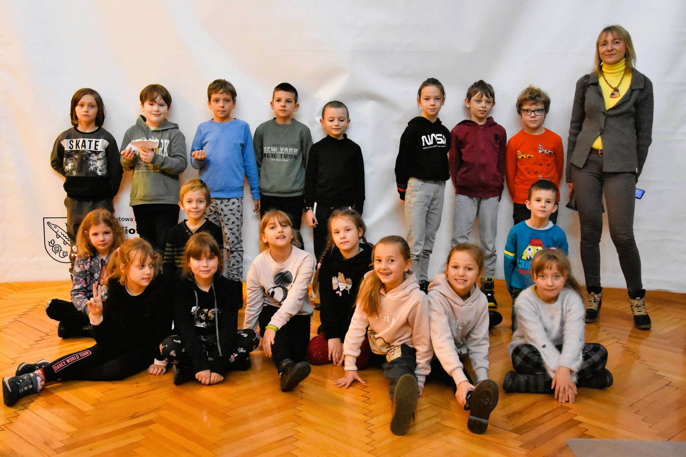 Klasa II c ze Szkoły Podstawowej nr 5 w Rybniku podczas wizyty w redakcji Gazety Rybnickiej. Zdj. AK