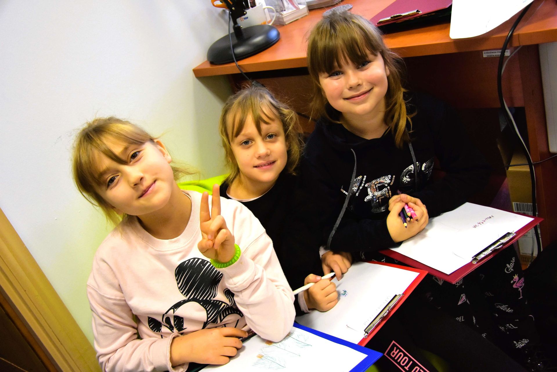 Uczniowie klasy 2c w redakcji Gazety Rybnickiej
