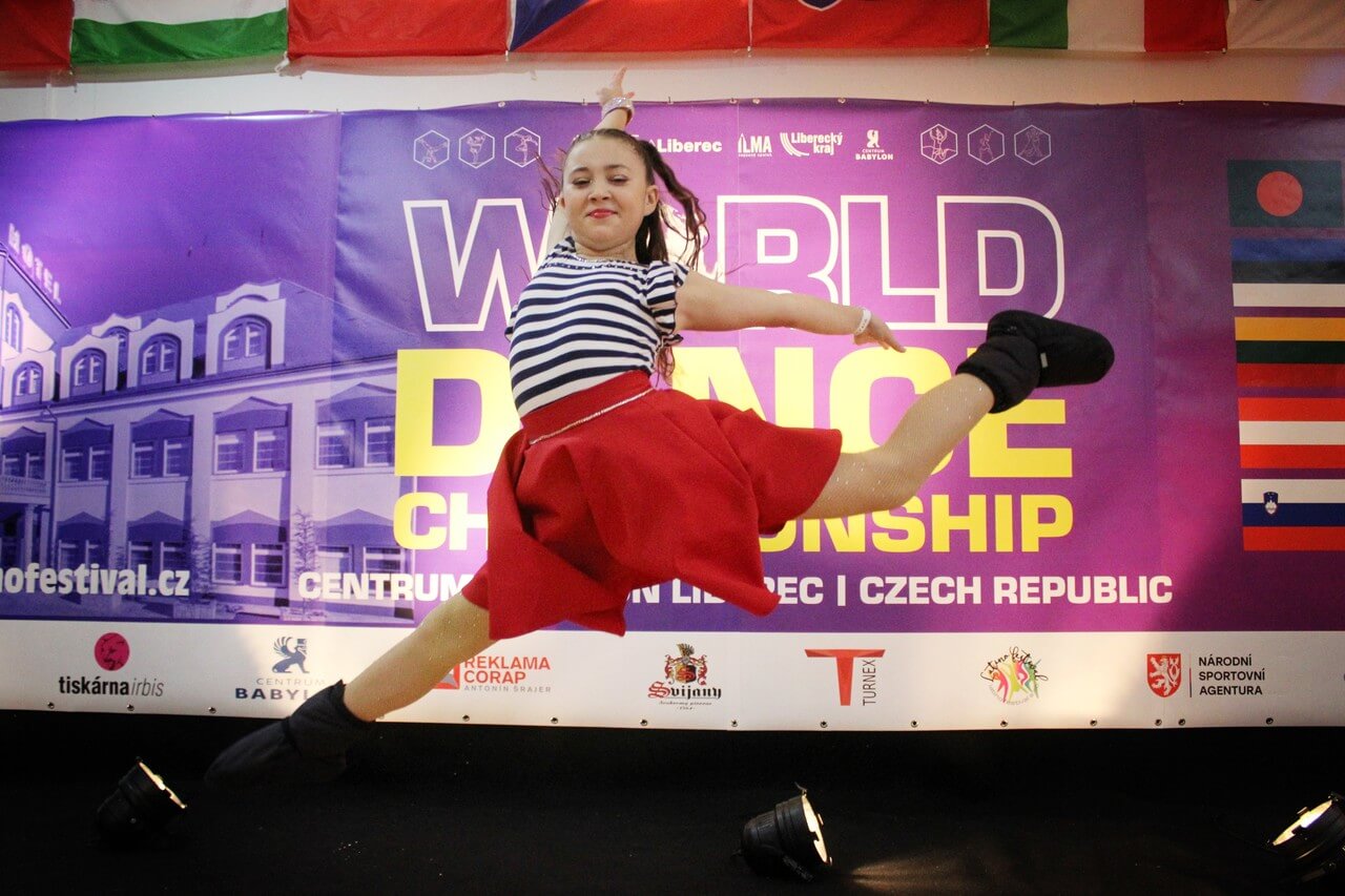 Mistrzyni świata Lena Kaszuba ma powody do radości. Zdj. Dance4Kids