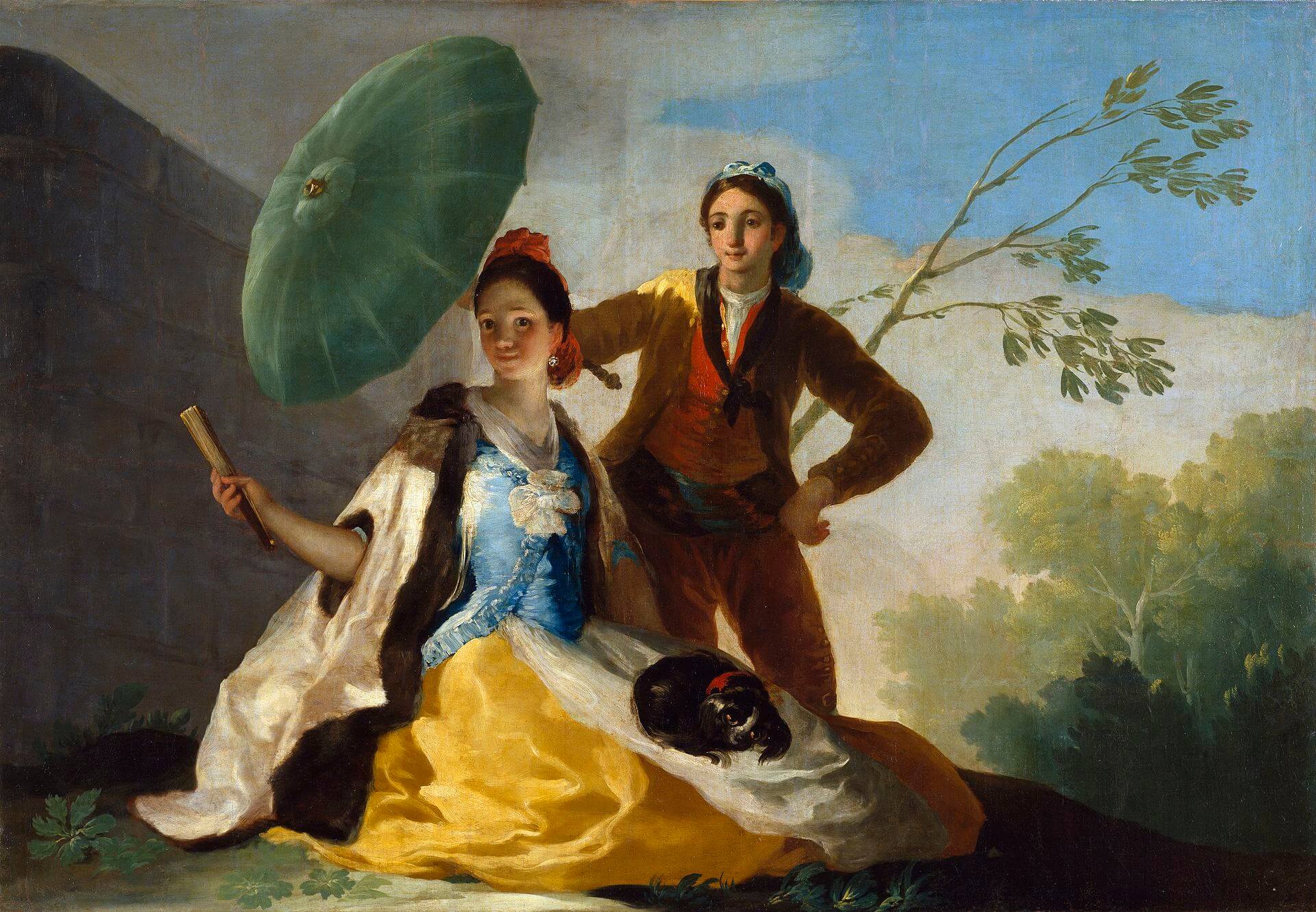 Francisco Goya, „Parasolka”, Muzeum Prado, Madryt