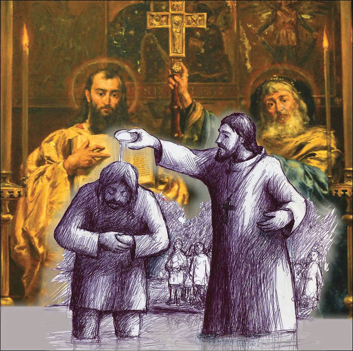 Misjonarz, który ochrzcił Rybnik około roku 900 (!), miał się nazywać Osław, a patronami tego wydarzenia byli święci Cyryl i Metody