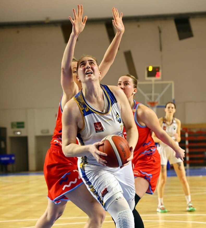 Najwięcej punktów dla RMKS-u Xbest Rybnik - 21, zdobyła najbardziej doświadczona w drużynie Martyna Czyżewska. Zdj. Dariusz Tukalski