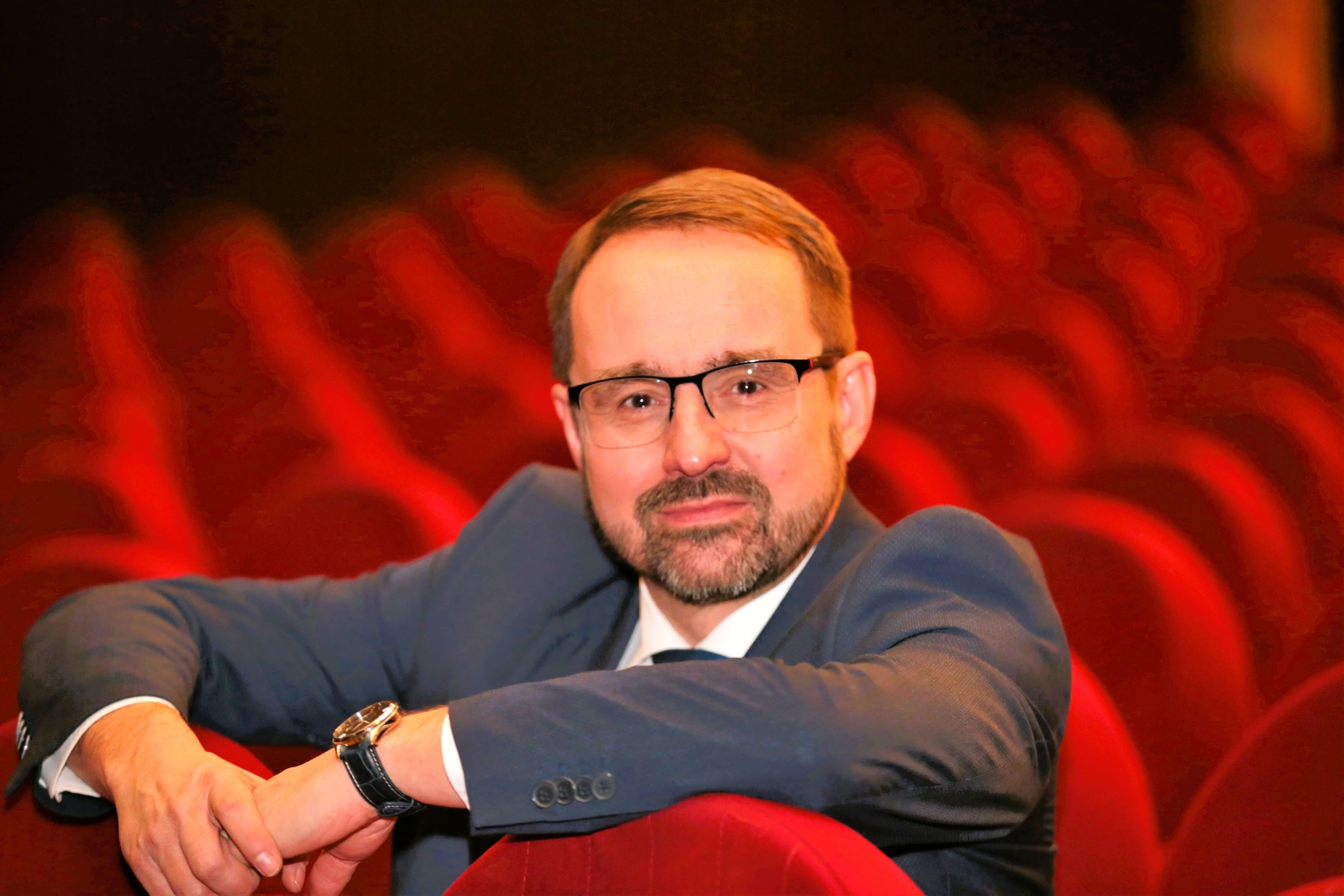 Michał Wojaczek został dyrektorem Teatru Ziemi Rybnickiej na kolejną kadencję. Zdj. WaT