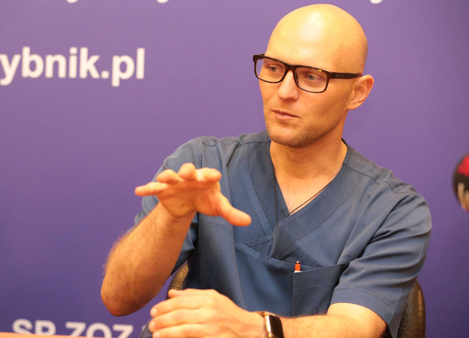 Nowy ordynator Krzysztof Dąbrowski chce uruchomić w rybnickim szpitalu oddział ginekologii onkologicznej
