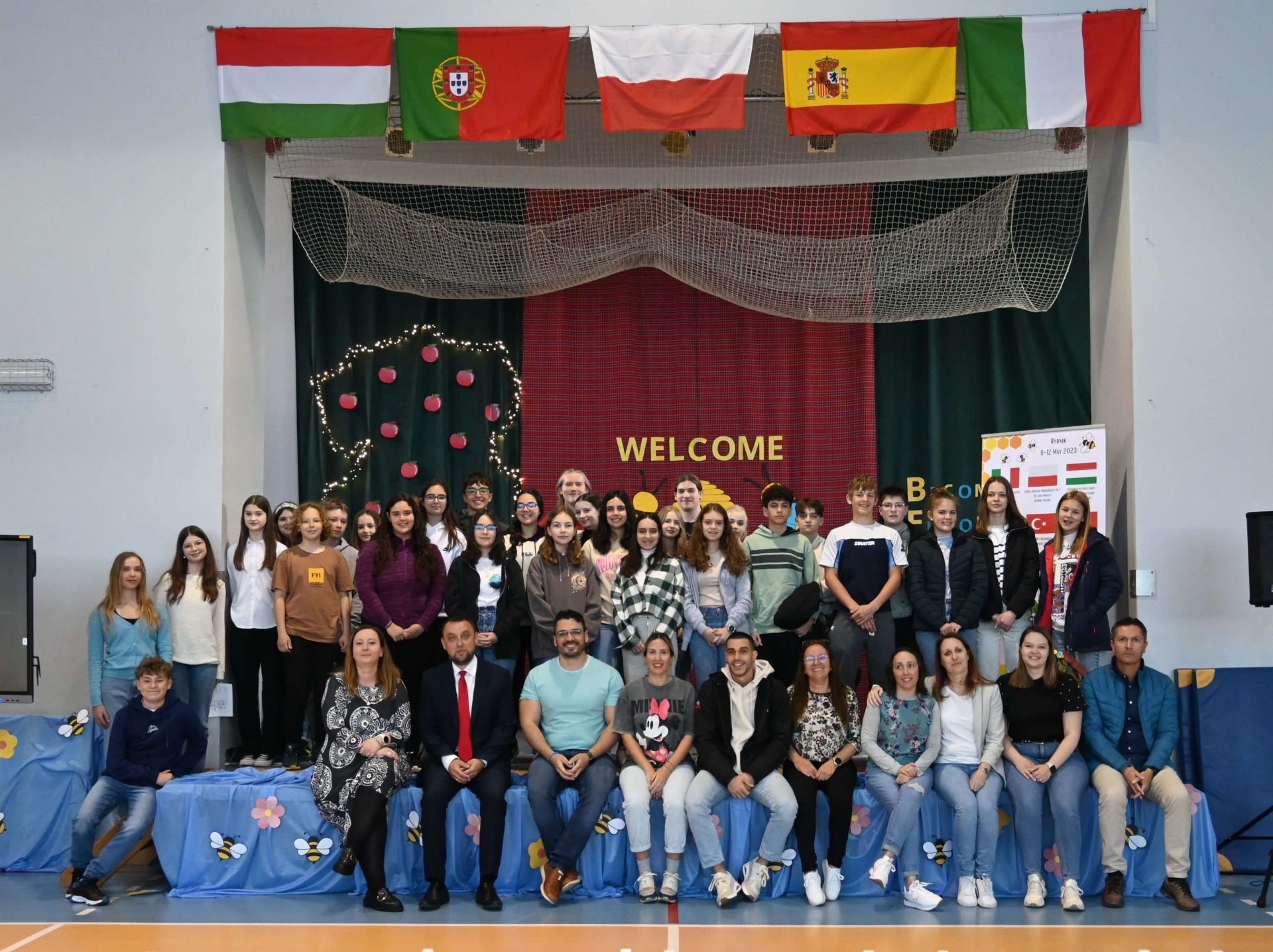 Szkoła w Ochojcu gościła uczniów i nauczycieli z czterech krajów