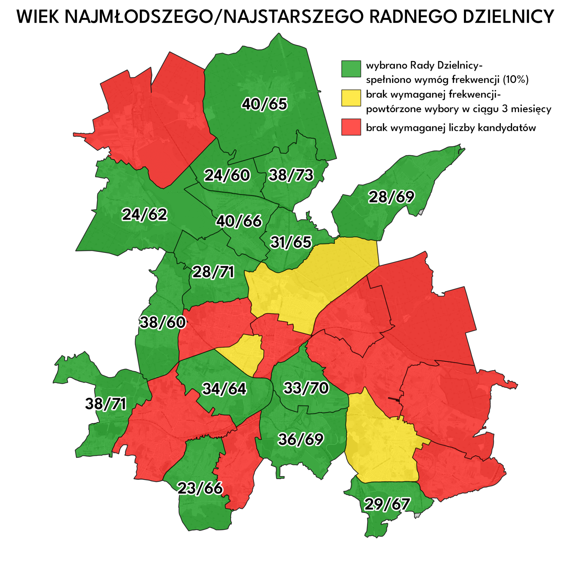 Najmłodszy radny dzielnicowy - 23 lata w dzielnicy Popielów. Grafika Sebastian Śmieja