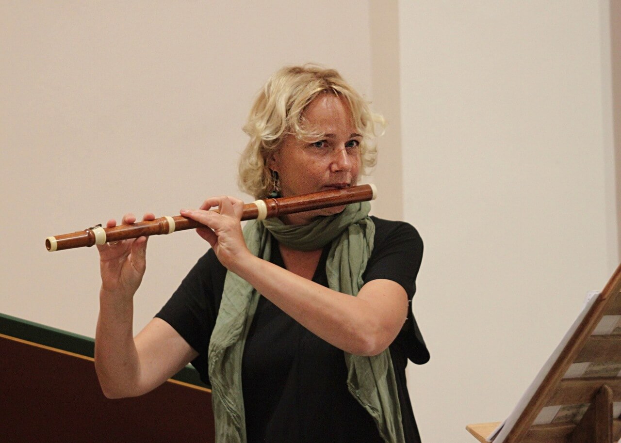 Koncert „W kręgu rodziny Bachów” - flecistka Magdalena Pilch. Zdj. Miriam Frydrychowicz