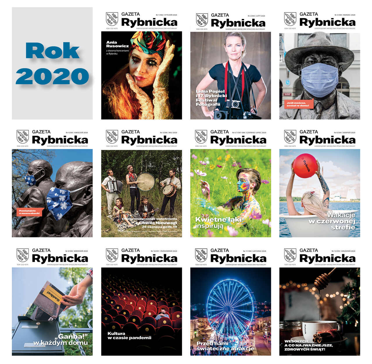 Archiwalne wydania Gazety Rybnickiej: 2020 rok Archiwalne wydania Gazety Rybnickiej: 2020 rok