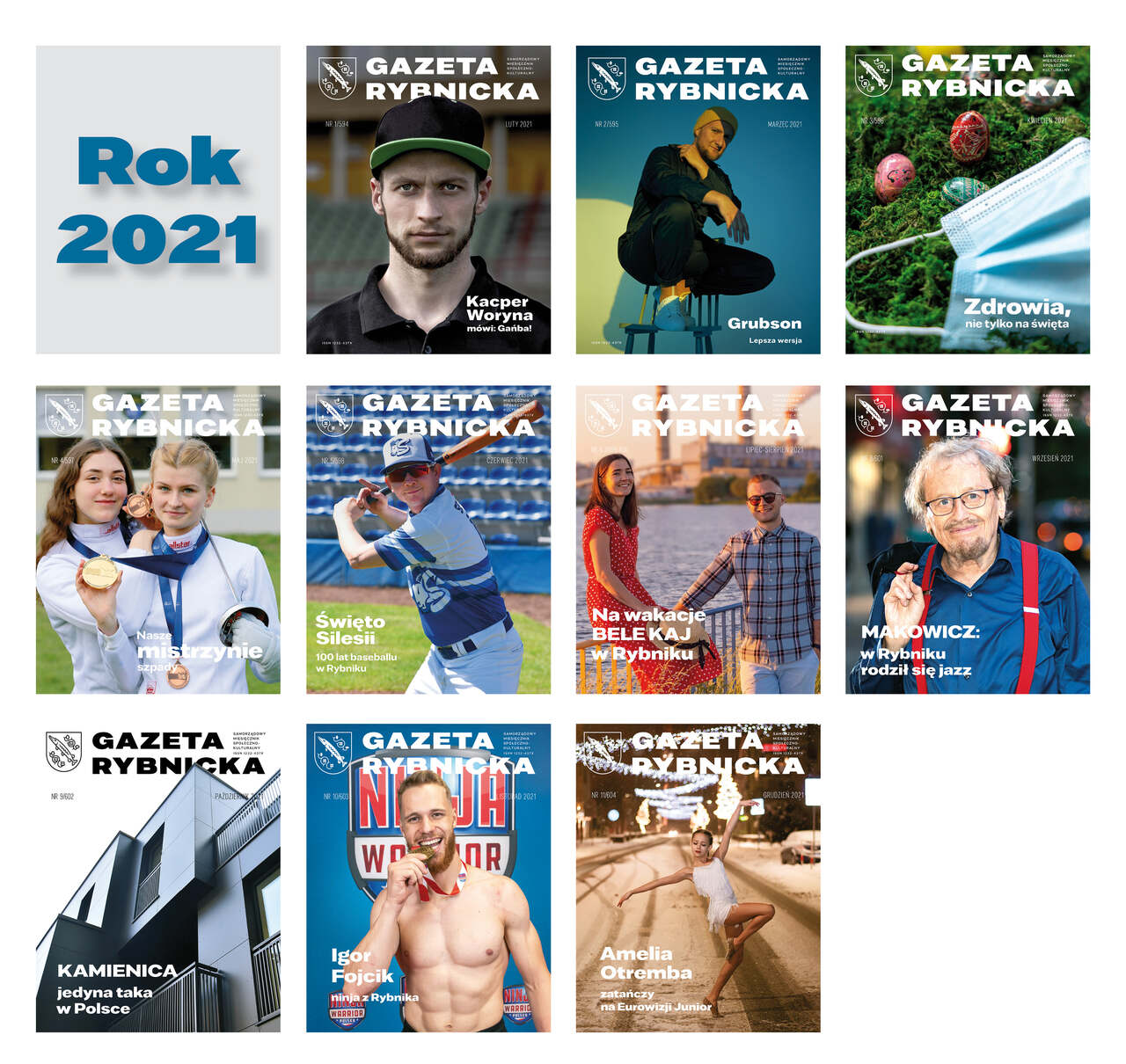 Archiwalne wydania Gazety Rybnickiej: 2021 rok Archiwalne wydania Gazety Rybnickiej: 2021 rok